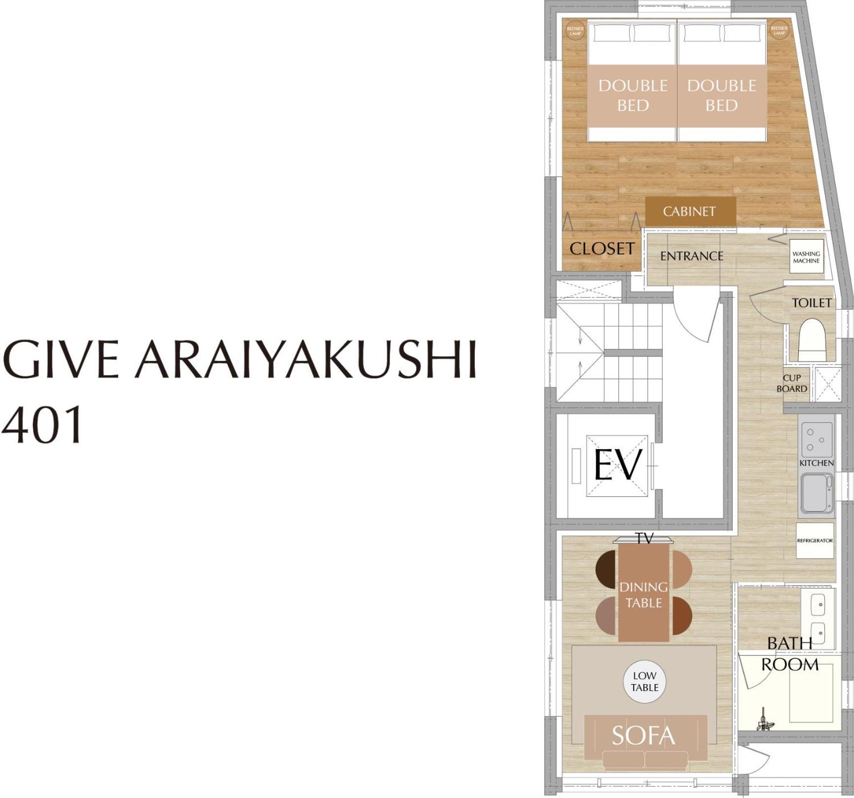 Give Araiyakushi Apartment Tokyo Exterior photo