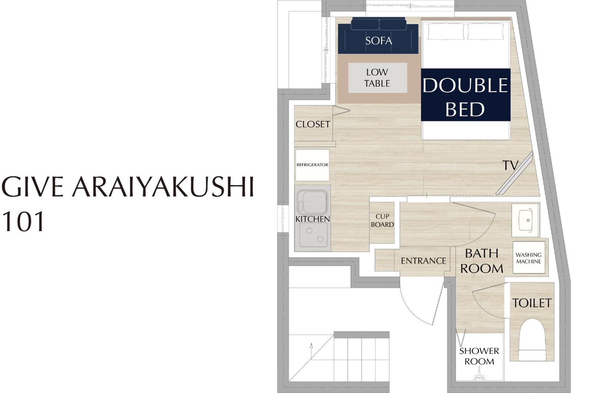 Give Araiyakushi Apartment Tokyo Room photo